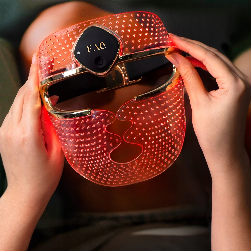 Foreo FAQ 202 Maska LED Anti-Aging NIR 7 Kolorów 600 Punktów Terapia Światłem