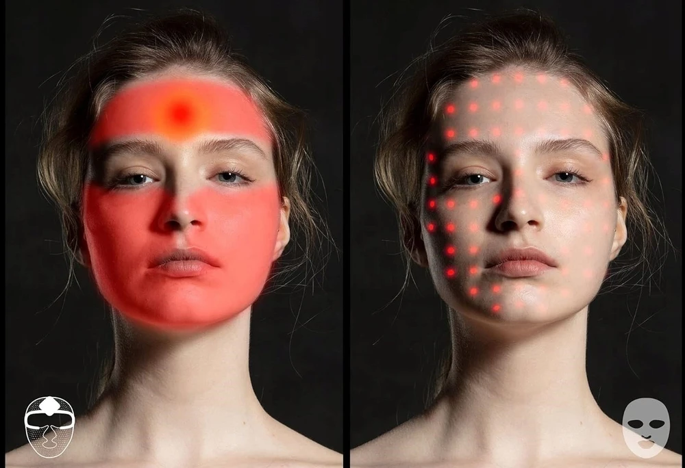 Foreo FAQ 202 Maska LED Anti-Aging NIR 7 Kolorów 600 Punktów Terapia Światłem