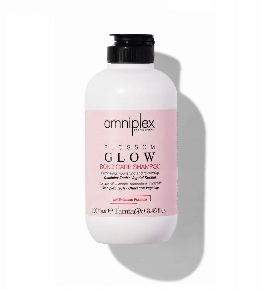Farmavita Blossom Glow Bond Care Šampūnas šviesinantis ir stiprinantis plaukų šampūnas 250 ml