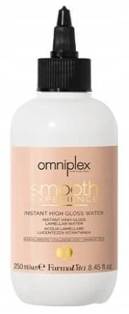 „Farmavita Omniplex Smooth Experience“ sluoksniuotas vanduo, suteikiantis plaukams blizgesio ir glotnumo, 250 ml
