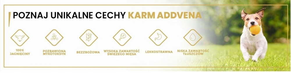 AD1 ADDVENA POWER OF NATURE pašaras mažų veislių šunims 2,5kg