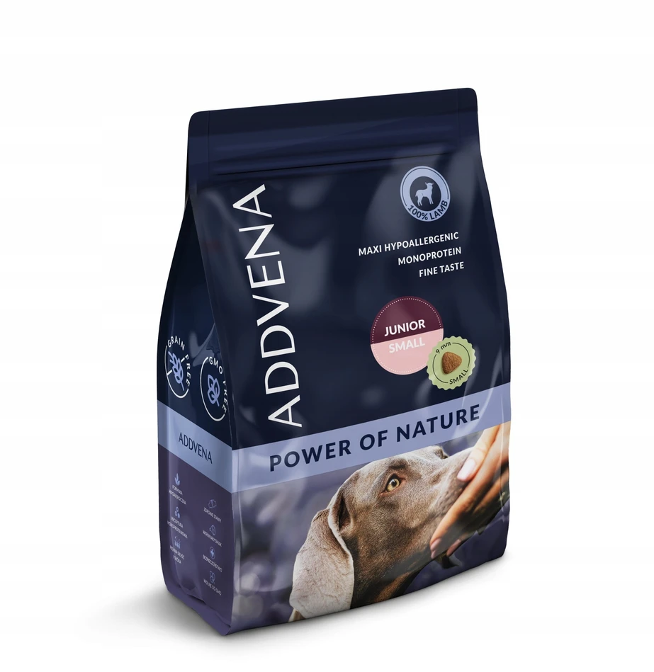 AD1 ADDVENA POWER OF NATURE šunukams mažoms veislėms 2,5kg