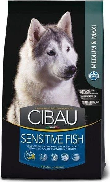 Sausas Šunų Maistas - Farmina Cibau Sensitive, Žuvis 12kg