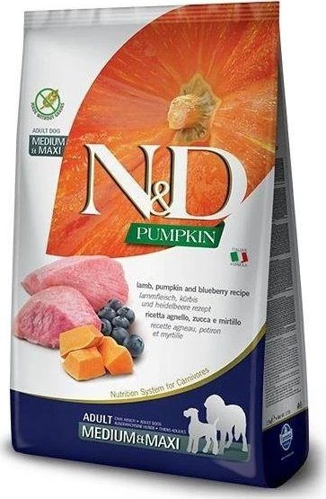 Farmina Pet Food ėriena & BLUEBERRY ADULT MEDIUM & MAXI