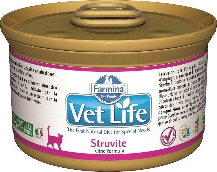 Drėgnas Kačių Maistas - Farmina Struvite 85g