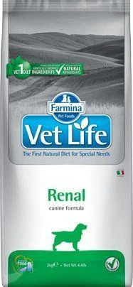 FARMINA VET LIFE - sausas šunų pašaras inkstų ligoms 2kg