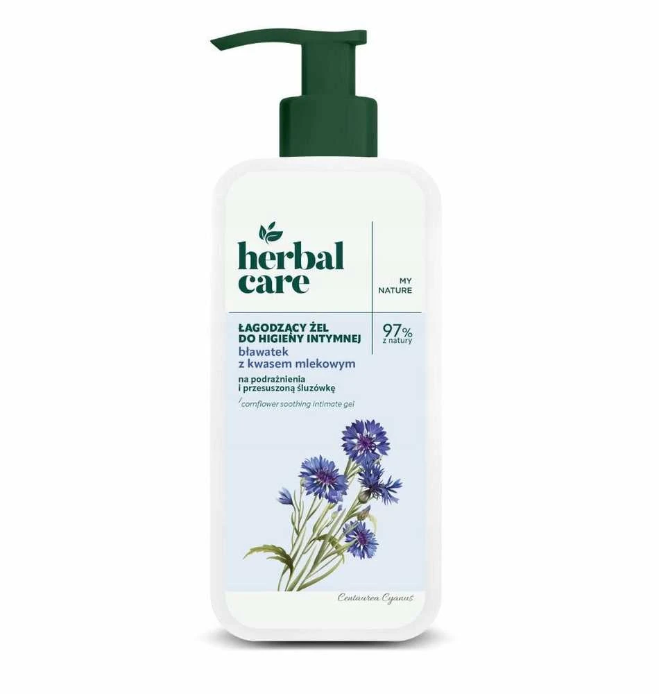 Farmona Raminamasis intymios higienos gelis „Herbal Care“ su rugiagėlių ekstraktu ir pieno rūgštimi, 330 ml
