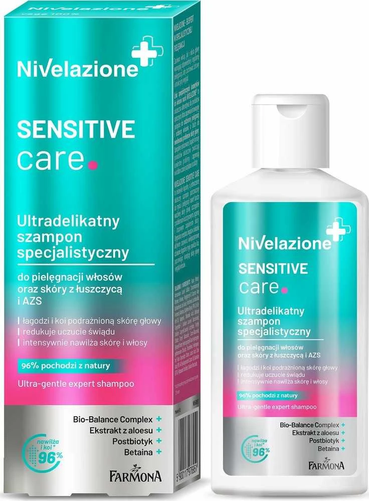 Farmona Nivelazione itin subtilus šampūnas skirtas plaukų ir odos priežiūrai sergant psoriaze ir atopiniu dermatitu 100m