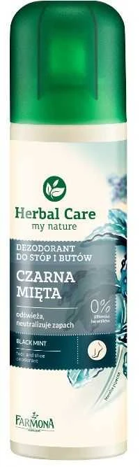 Farmona Dezodorantas pėdoms ir batams Herbal Care, juodųjų mėtų, 150 ml