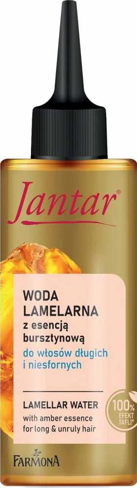 Farmona JANTAR Lamelinis vanduo su gintaro esencija ilgiems ir nepaklusniems plaukams 150 ml