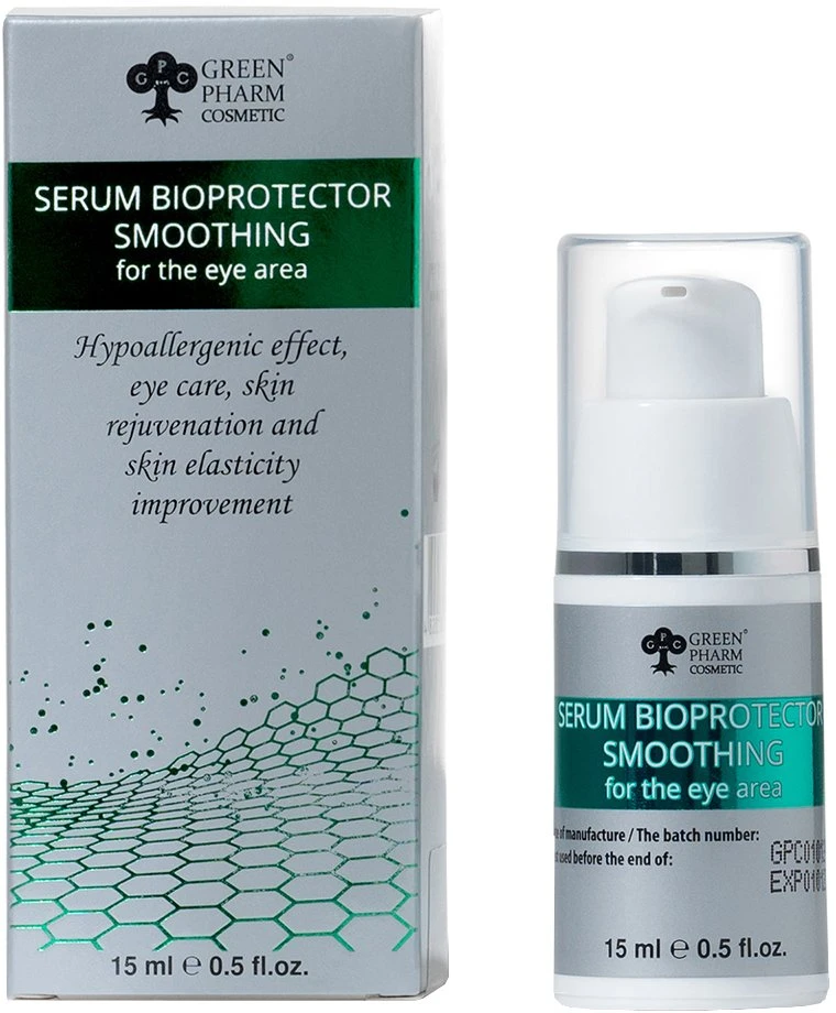 Farmona Žalias Pharm Cosmetic Lyginamasis bioapsauginis serumas akių sričiai 15 ml