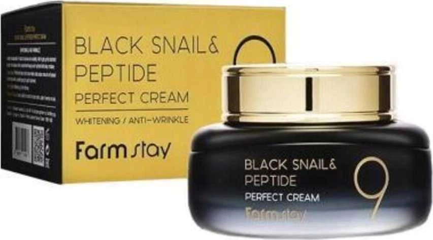 FarmStay Juodas Snail & Peptide9, 55 ml