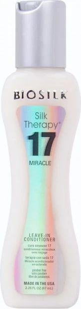 Nenuskalaujamas plaukų kondicionierius Biosilk Silk Therapy 17 Miracle Leave – in Conditioner 167ml