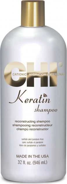 Atkuriamasis plaukų šampūnas CHI Keratin Šampūnas 946 ml