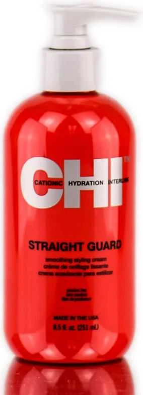 Tiesinamasis kremas plaukams CHI Straight Guard Smoothing Styling Kreminis 251ml