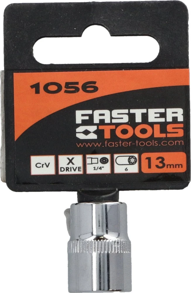 Faster_Tools Varžtų galvutė Faster Tools 1/4″ 6 mm 1050