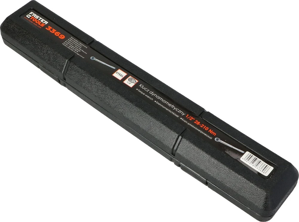 Faster_Tools Dinamometrinis raktas FASTER TOOLS 1/2" 28-210 Nm, 48 cm