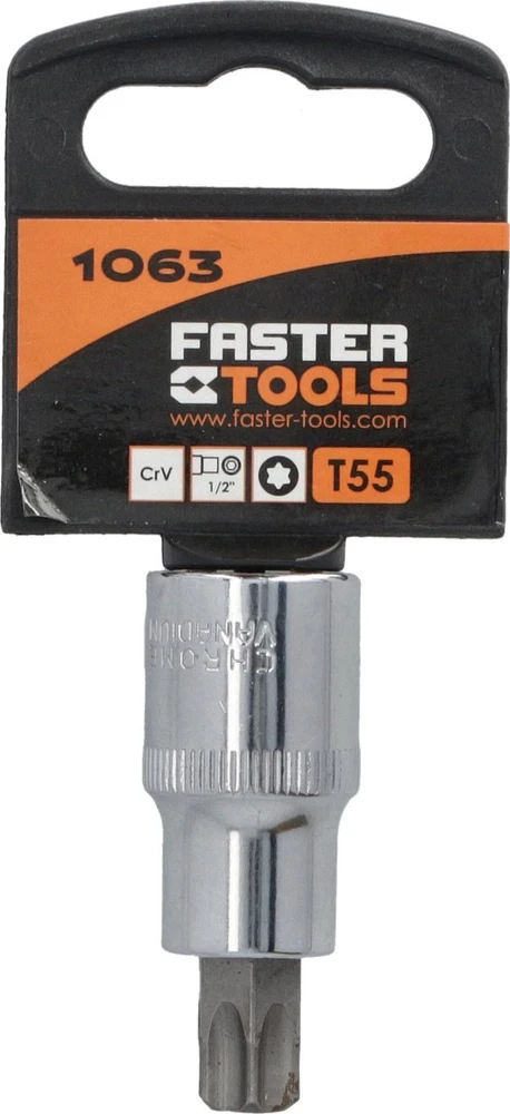 „Faster_Tools“ sukimo galvutė „Faster Tools Torx 30 CR-V 1/2“