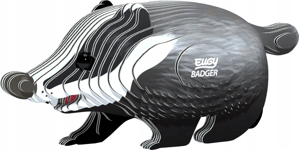 Fat Brain Toys Barsuko Eugy. Eko* 3D dėlionė