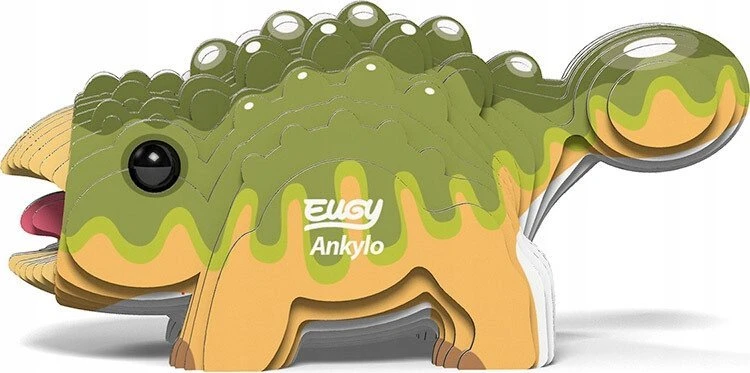 Fat Brain Toys Dinozauras Ankylo Eugy. Eco* 3D dėlionė