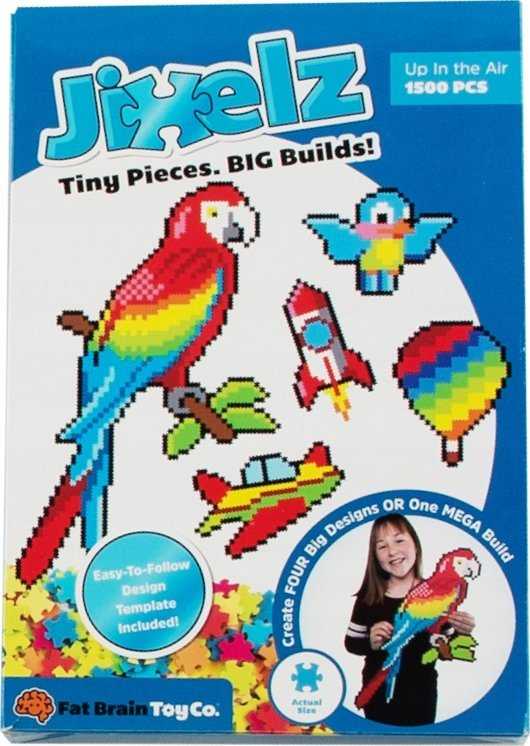 Fat Brain Toys Jixelz 1500 detalių dėlionė - Aukštyn į orą