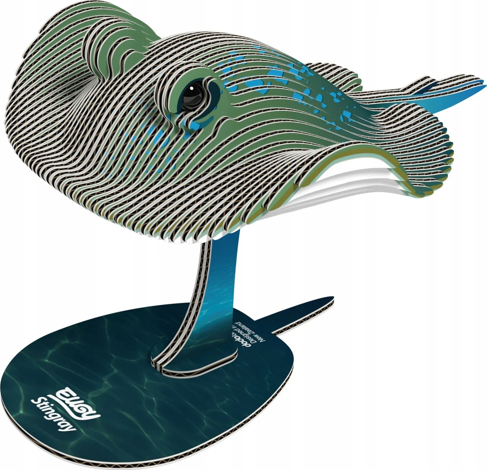Dėlionė EUGY 3D kartoninis modelis „Kačiukas Tuxedo“