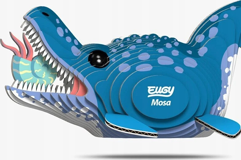 Fat Brain Toys Mozazauro dinozauras Eugy. Ekologiška* 3D dėlionė