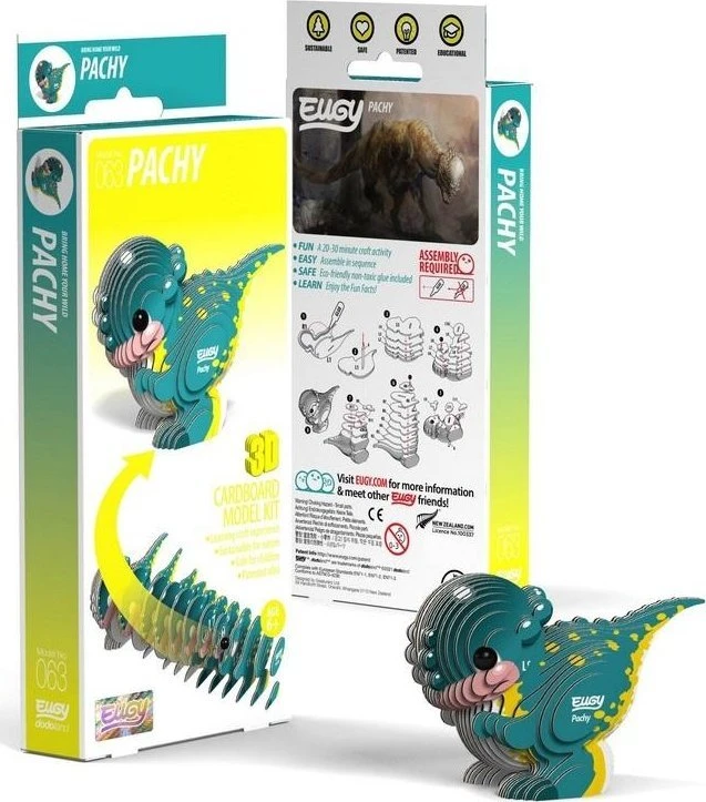 Fat Brain Toys Pachycephalosaurus Eugy. Eco* 3D dėlionė