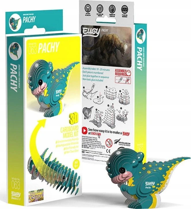 Fat Brain Toys Pachycephalosaurus Eugy. Eco* 3D dėlionė