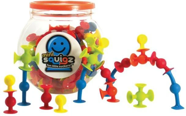 Fat Brain Toys FAT BRAINS mini lipšniukai Squigz, FA107-1