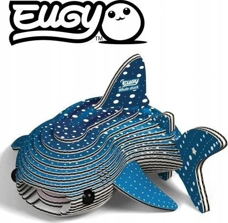 Dėlionė EUGY 3D kartoninis modelis „Bangininis ryklys“