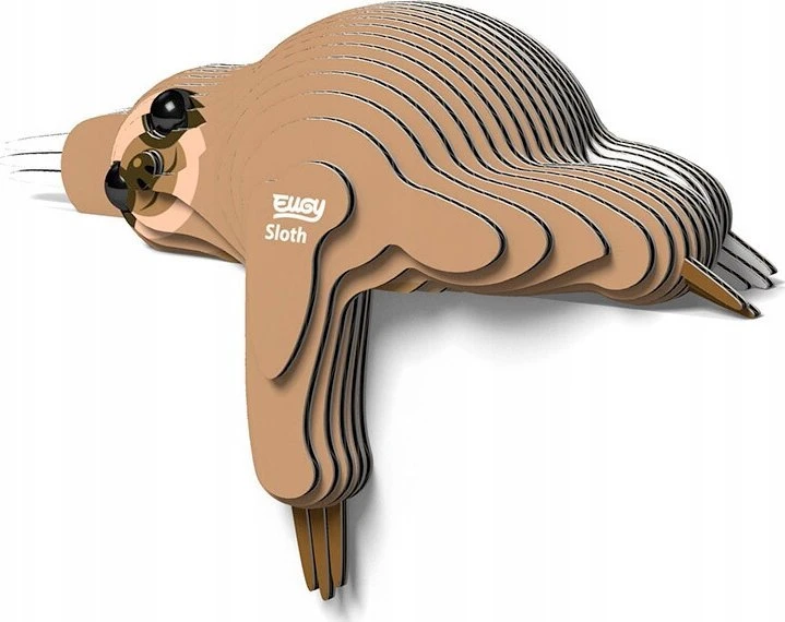 Fat Brain Toys Rudasis lokys Eugy. Eko* 3D dėlionė