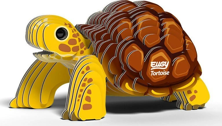 Dėlionė EUGY 3D kartoninis modelis „Sausumos vėžlys“