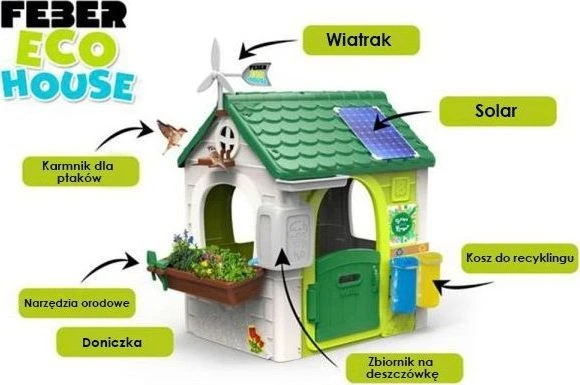 Feber Eco sodo namelis