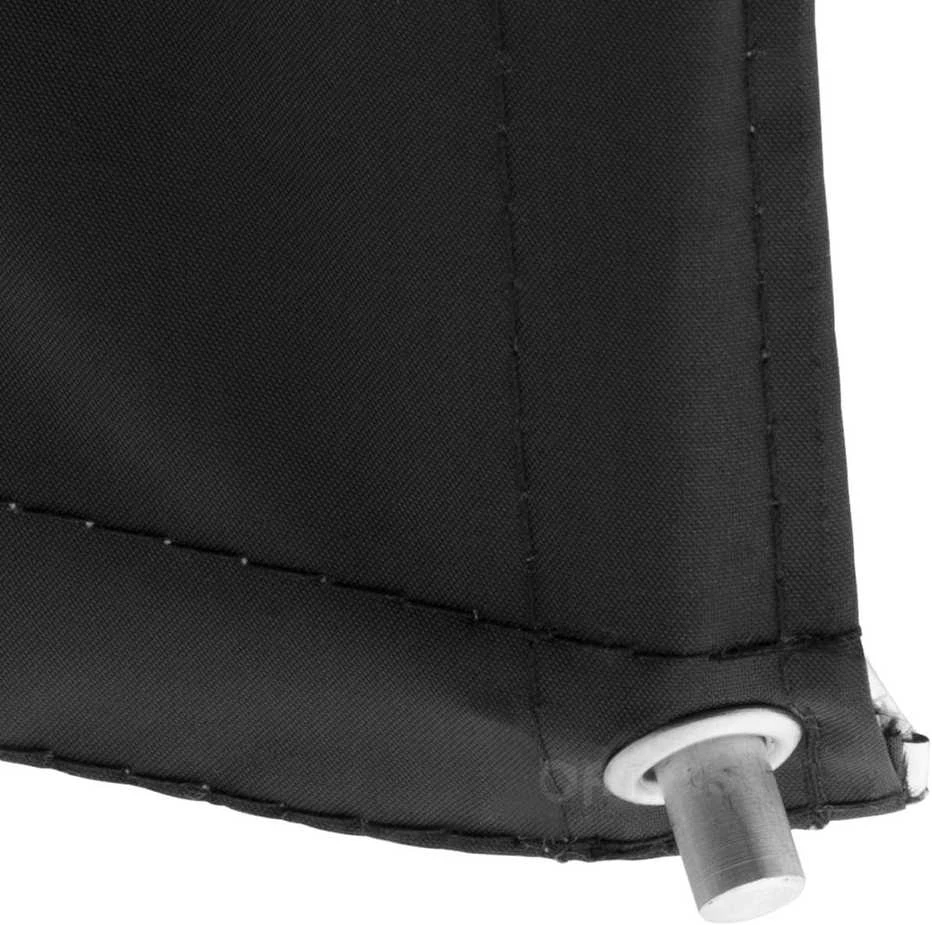 FEBI Dvipusė panelė Falcon RR-5684SB1 142x213cm Sidabrinė / Juoda