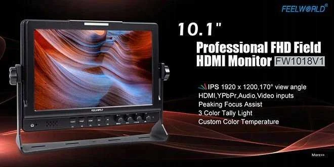 Feelworld Feelworld Monitorius FW1018 V1 10.1" monitorius