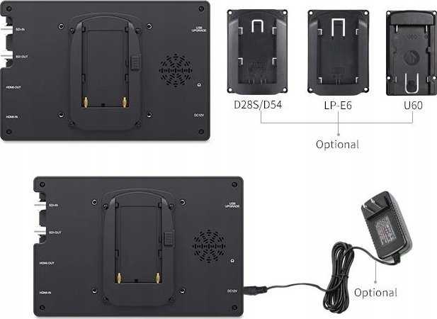 Feelworld Monitorius FW703 7" SDI monitorius
