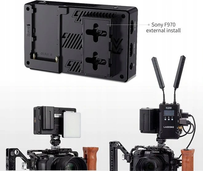 Monitorius - Feelworld LUT5 5.5" 4K Jutiklinis ekranas 1920x1080 HDMI 3D LUT
