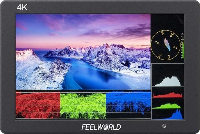 Monitorius - Feelworld T7 PLUS 7" 4K 1920x1200 HDMI Ausinių Lizdas
