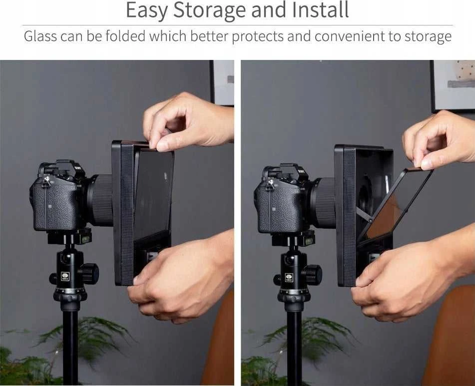 „FEELWORLD TP10“ Nešiojamasis 10 colių sulankstomas teleprompteris