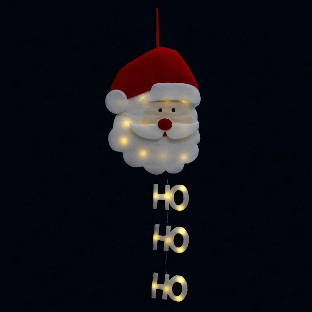 Fééric Lights and Christmas Kalėdų šviesos dekoracija, Kalėdų Senelis su užrašu, 24 LED