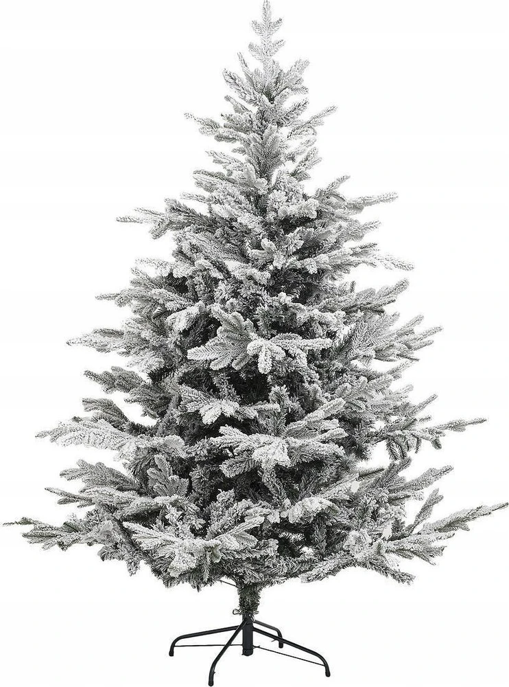 Fééric Lights and Christmas Dirbtinė eglutė ant metalinio stovo, apsnigta, 150 cm