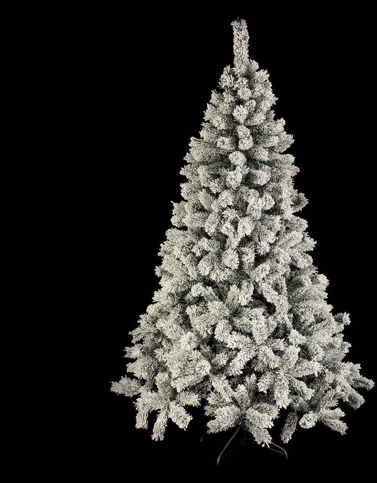 Fééric Lights and Christmas Dirbtinio sniego dengta Kalėdų eglutė, 150 cm