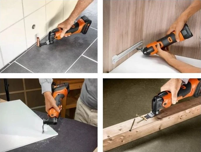 Fein MULTIMASTER AMM 500 PLUS TOP AS STARTER 2x2Ah daugiafunkcis įrankis