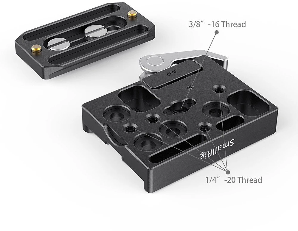 FeiYu Tech 2144 QR spaustukas ir Arca plokštelė