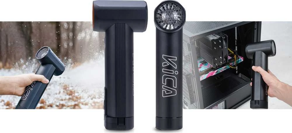 Daugiafunkcis pūstuvas-ventiliatorius Feiyu Tech KiCA Jet Fan, su siurbimo funkcija, juodas