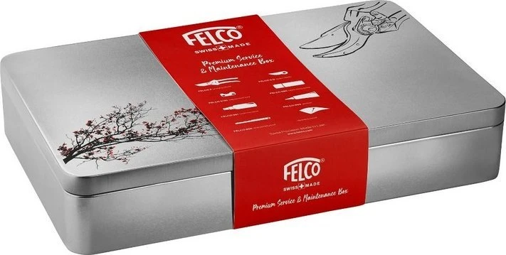 Felco PRIEŽIŪROS RINKINYS IR GENĖJIMO ŽYKLĖ DĖŽĖJE
