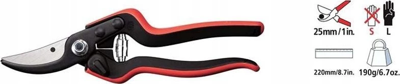 Sekatorius prasilenkiančiais ašmenimis Felco 160L
