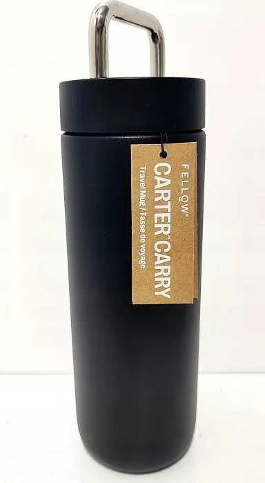 Termo puodelis FELLOW Carter Carry Tumbler 591 ml termosas Juoda (Ekspozicinė prekė)