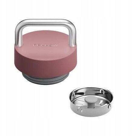 Fellow Carter Move Mug termo puodelis + arbatinukas 473 ml Baltas